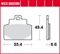 Preview: Bremsbeläge vorne - TRW - HENG TONG Bremszange links+rechts - Piaggio MP3 300-500 ccm (ab Bj. 2014)